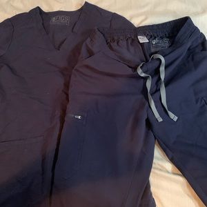 Figs Casma Scrub Top